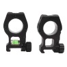 M10 Mount Rings 25.4mm / 30mm - Black