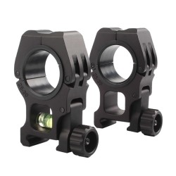 M10 Mount Rings 25.4mm / 30mm - Black