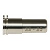 CNC Titanium Adjustable Air Seal Nozzle 22mm - 25mm for Airsoft AEG Series