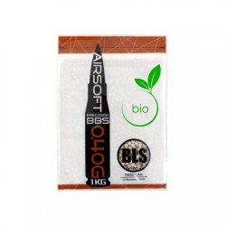 BLS airsoftové BIO guličky UH 0,40g, 2500 BBs (vrecko) | ANAREUS