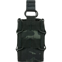 Sumka ELITE na zásobníky MOLLE otevřená - VCAM/MC Black