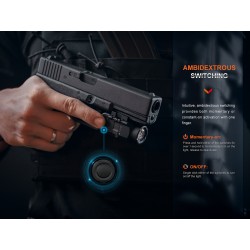 FENIX GL06 RECHARGEABLE TAC LIGHT