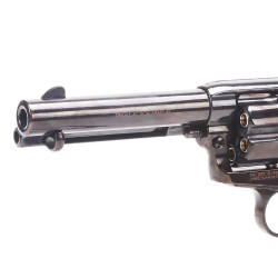 King Arms SAA .45 Peacemaker Revolver S 4" (Electroplating Black) - ver.2