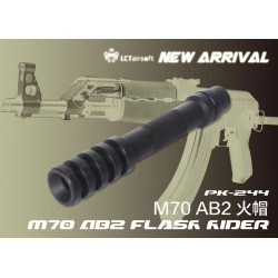 LCT tlmič výšľahu AK/M70 AB2 (14 mm CCW) | ANAREUS AIRSOFT