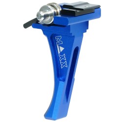 CNC Aluminum Advanced Speed Trigger (Style D) (Blue) for EVO