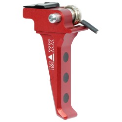 CNC Aluminum Advanced Speed Trigger (Style E) (Red) for EVO