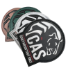 3D gumová nášivka Český Airsoftový Zväz - Čierna