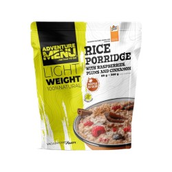AM Lightweight Rýžová kaše se švestkami, malinami a skořicí (300 g)