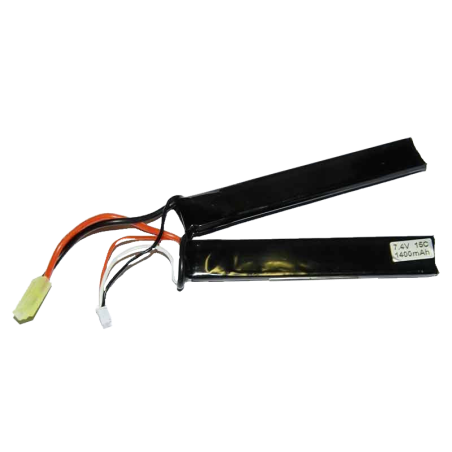 Baterie XCell 7,4V / 1400mAh 15/30C Li-Pol dvojdílná