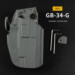 WoSporT univerzálne púzdro GB-34 Compact, pravé – Sivá | ANAREUS