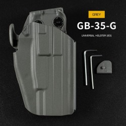 WoSporT uni pouzdro GB-35 Full Size, pro praváky – Šedá | ANAREUS