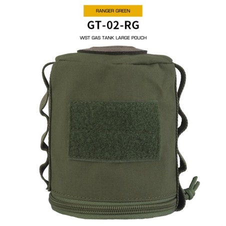 WoSporT Gas Cartridge Nylon Case (Large) – Ranger Green | ANAREUS