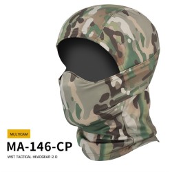 WoSporT Tactical Headgear 2.0 with Mouthguard – Multicam | ANAREUS