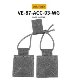 WoSporT VELCRO Fastener with Pull Tab – Grey | ANAREUS