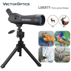 VO FORESTER 20-60x60 Spotting Scope, Tripod - Black
