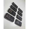 Blood patch AB POS - TYPE C - black/brown