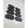 Blood patch B NEG - TYPE D - black/grey