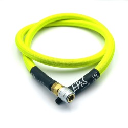 Hadice HPA 100cm s opletem - neonově zelená