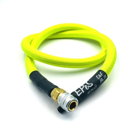 Hadice HPA 80cm s opletem - neonově zelená