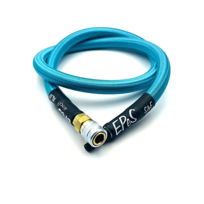 Hadice HPA 80cm s opletem - oceánově modrá