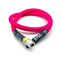 Hadice HPA 80cm s opletem - neonově růžová