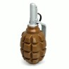 PYROSOFT Pyro-F1G Airsoft Hand Grenade (Peas) - Brown
