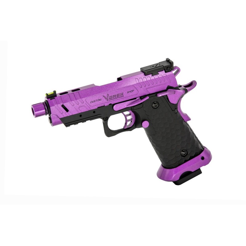 VORSK Hi-Capa 3.8 Compact CS Vengeance GBB - Fialová