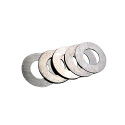Shims for AR15 front body receiver pin