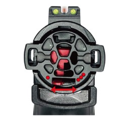 CTM hliníkový záver ADVANCED V2 pre AAP-01 GBB - Fialová
