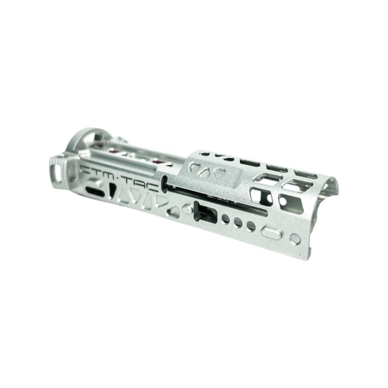 CTM hliníkový závěr ADVANCED V2 pro AAP-01 GBB - Stříbrná