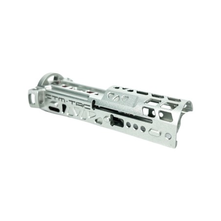 CTM hliníkový závěr ADVANCED V2 pro AAP-01 GBB - Stříbrná