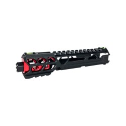 CTM FUKU-2 CNC Upper Set V2 pre AAP-01, CUTOUT (krátky) - Čierna / červená