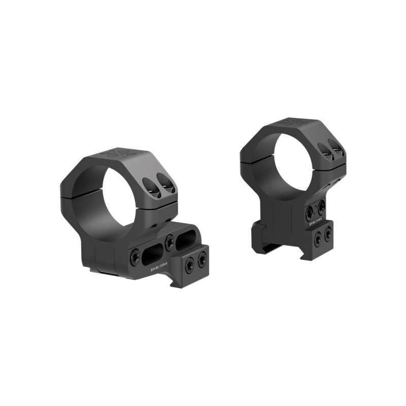 VO 30mm montážní kroužky CANTILEVER, nastavitelné - Černá