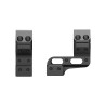 VO 30mm montážní kroužky CANTILEVER, nastavitelné - Černá