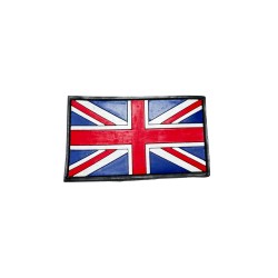 3D gumová nášivka VELKÁ BRITÁNIE - Barevná