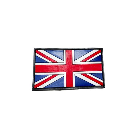 3D PVC GREAT BRITAIN FLAG Patch - Colorful