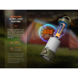 Rechargeable Lantern Fenix CL26R PRO - Olive Green