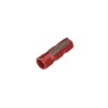 Piston, polycarbonate, half teeth, M190, red