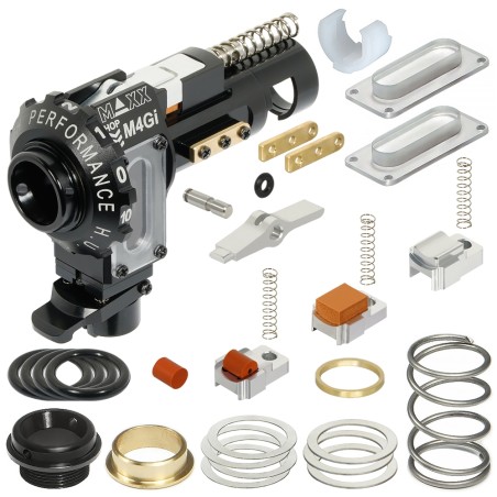 MAXX CNC hop-up komora M4G (ICS AEG → VSR) – Černá