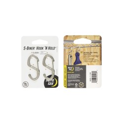 Háček´s karabinou Nite Ize S-Biner® Hook 'N Hold™ S-Hook - malý S