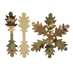 ANAREUS 3D Universal Camouflage Helmet Cover, Laser-Cut - MC