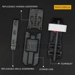 WST MOLLE Holster and CAT Tourniquet Dummy (Set) – Black