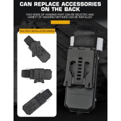 WST MOLLE Holster and CAT Tourniquet Dummy (Set) – Black