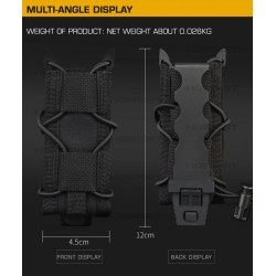 WST MOLLE sumka TIGER na pištoľový zásobník – Ranger Green