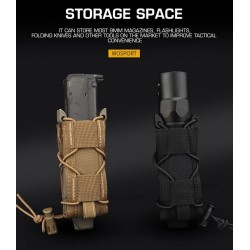 WST MOLLE sumka TIGER na pištoľový zásobník – Ranger Green