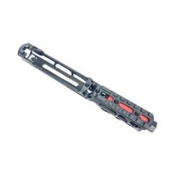 CTM FUKU-2 Skeleton CNC Upper Set pre AAP-01 - Čierna / červená