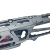 CTM FUKU-2 Skeleton CNC Upper Set pre AAP-01 - Čierna / červená