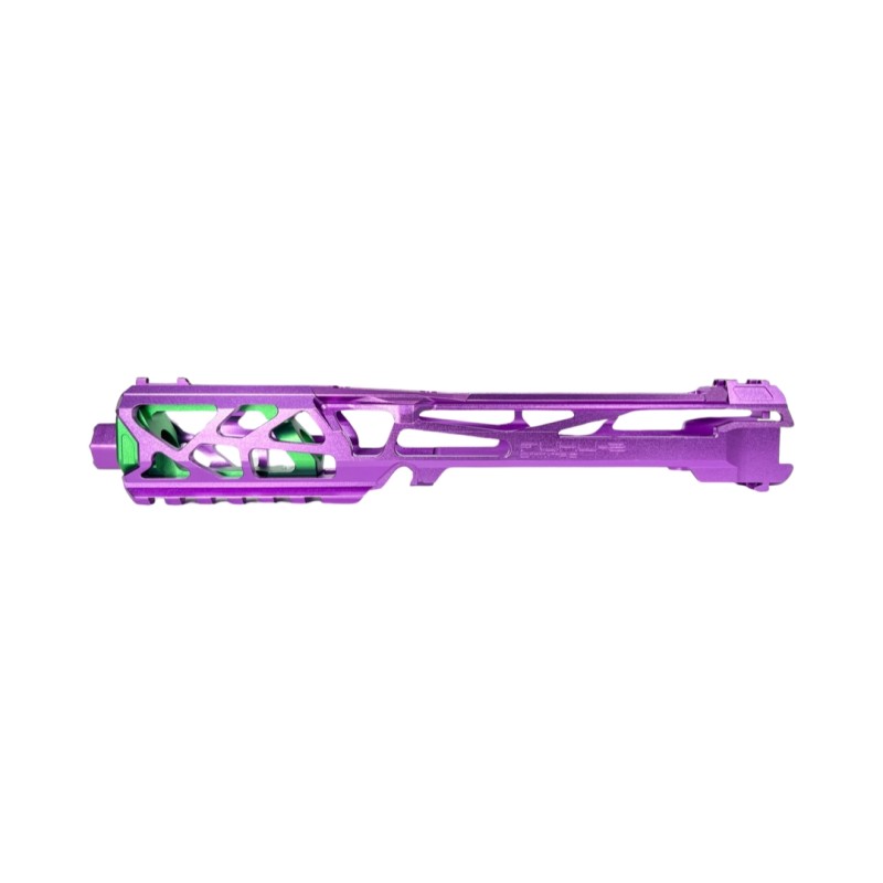 CTM FUKU-2 Skeleton CNC Upper Set pre AAP-01 - Fialová / zelená