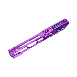 CTM FUKU-2 Skeleton CNC Upper Set pre AAP-01 - Fialová / zelená