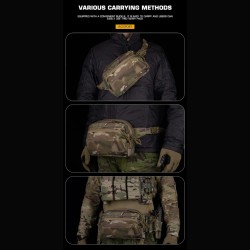 WoSporT ledvinkový MOLLE adaptér, velký (6 řad) – Multicam | ANAREUS